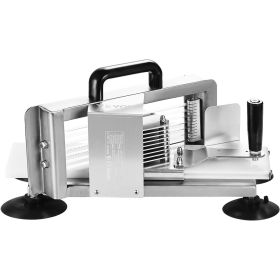 VEVOR Commercial Tomato Slicer, 3/8 inch Tomato Cutter Slicer, Stainless Steel Heavy Duty Tomato Slicer Machine