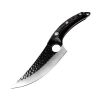 Butcher butcher for meat and bone with small scimitar(USPS Shipping)