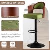 This bar stool set consists of 2 pieces. You can freely place the stools in any setting, such as bars, kitchen islands, restaurants, counters
