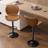 The bar chair uses soft foam cushions to ensure a comfortable seating experience, while being easy to maintain and clean. It is suitable for bars