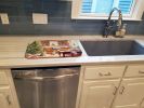 Corgi Christmas Cookies Dish Drying Mat Absorbent Dish Drying Mat Pad for Kitchen Counter Dish Drainer Mat for Countertop, 14 x 21", Multicolor