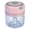 Mini Electric Garlic Chopper Ginger Chopper with 8.45OZ Capacity Cordless Garlic Mincer Food Chopper