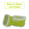 GLIDER S20 Black Bento Premium Lunch Box & Food Storage Container