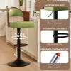 This bar stool set consists of 2 pieces. You can freely place the stools in any setting, such as bars, kitchen islands, restaurants, counters